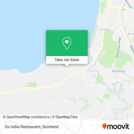 Ss India Restaurant map