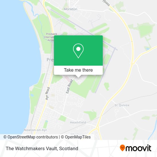 The Watchmakers Vault map