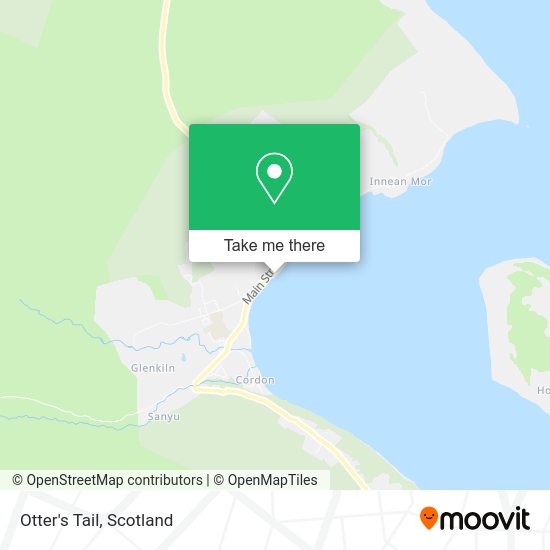 Otter's Tail map
