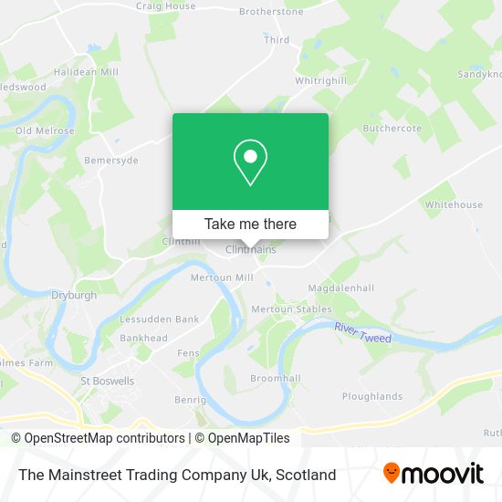 The Mainstreet Trading Company Uk map