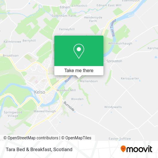 Tara Bed & Breakfast map