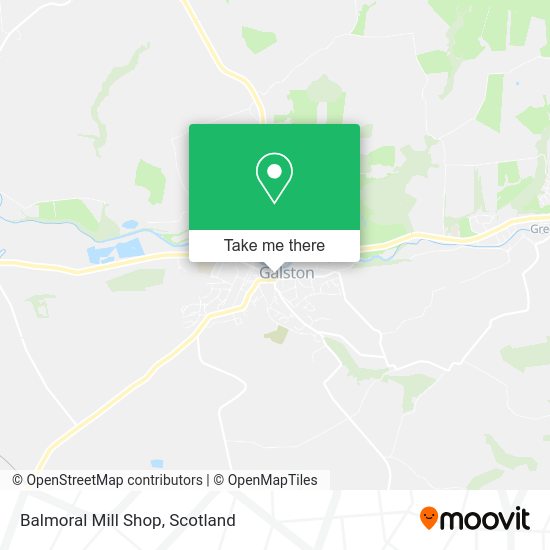 Balmoral Mill Shop map