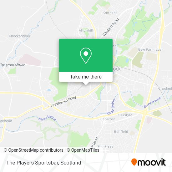 The Players Sportsbar map