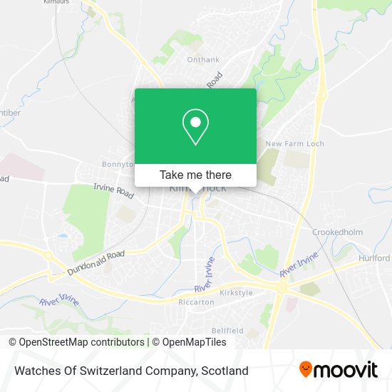 Watches Of Switzerland Company map