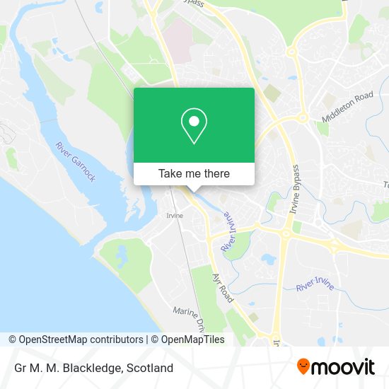 Gr M. M. Blackledge map