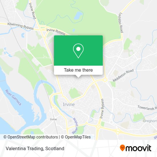Valentina Trading map