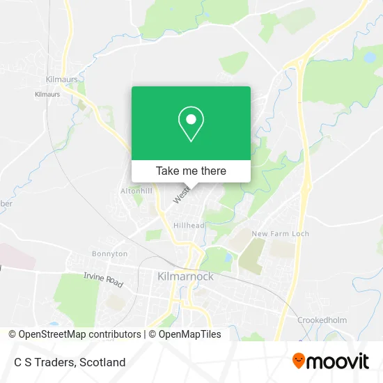 C S Traders map