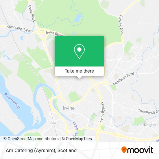 Am Catering (Ayrshire) map