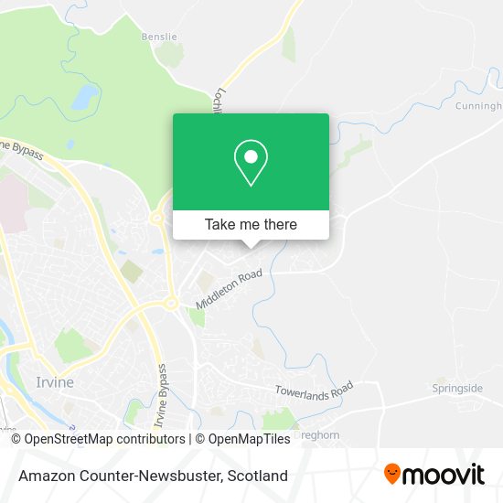 Amazon Counter-Newsbuster map
