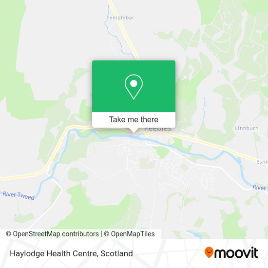 Haylodge Health Centre map