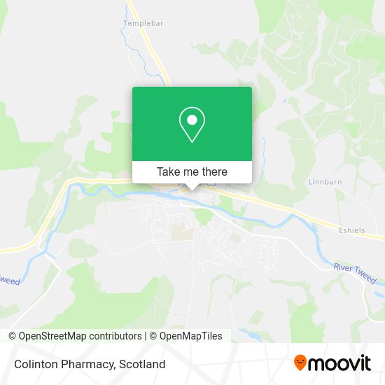 Colinton Pharmacy map