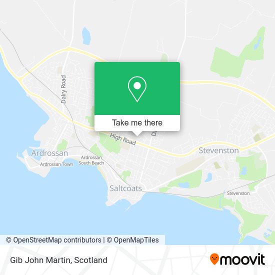 Gib John Martin map