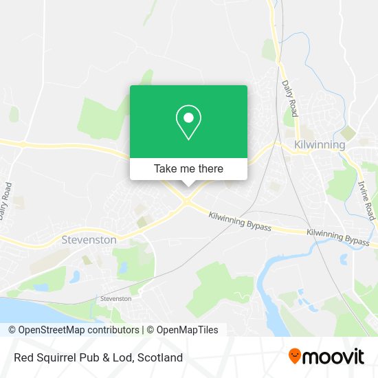 Red Squirrel Pub & Lod map