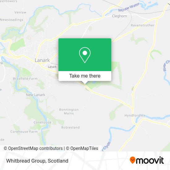 Whitbread Group map