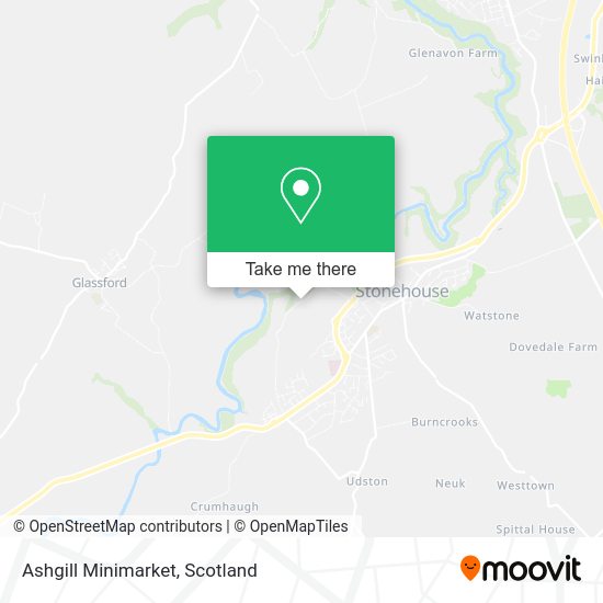 Ashgill Minimarket map