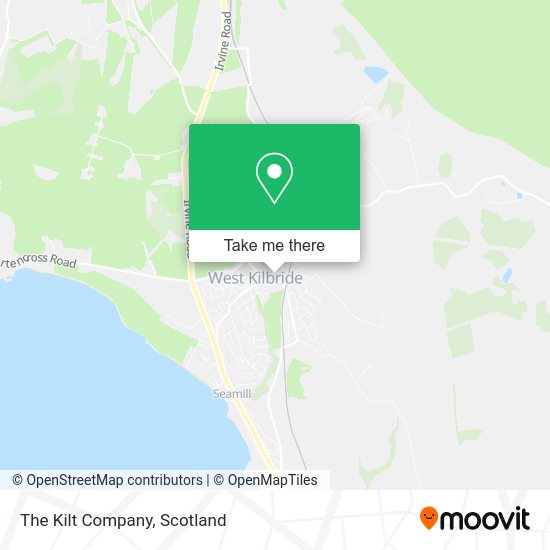 The Kilt Company map