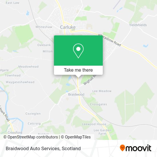 Braidwood Auto Services map