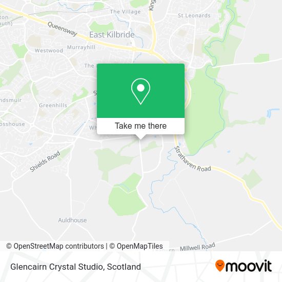 Glencairn Crystal Studio map