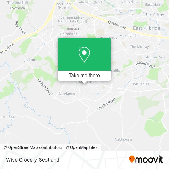 Wise Grocery map