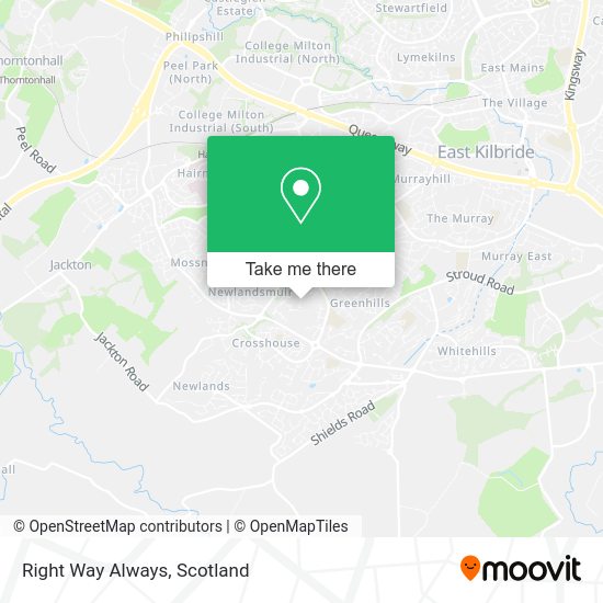 Right Way Always map