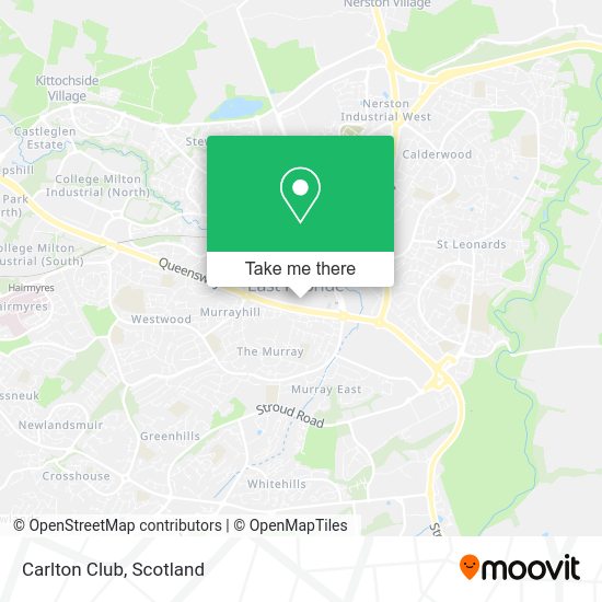 Carlton Club map