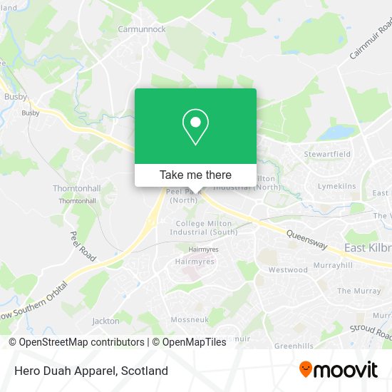 Hero Duah Apparel map