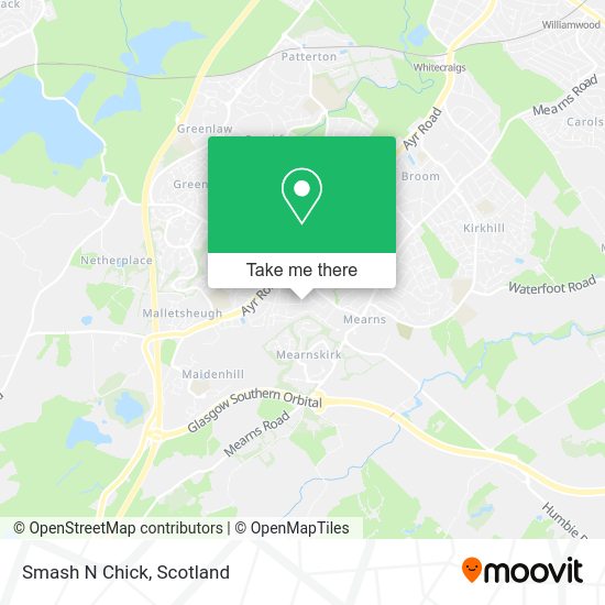 Smash N Chick map