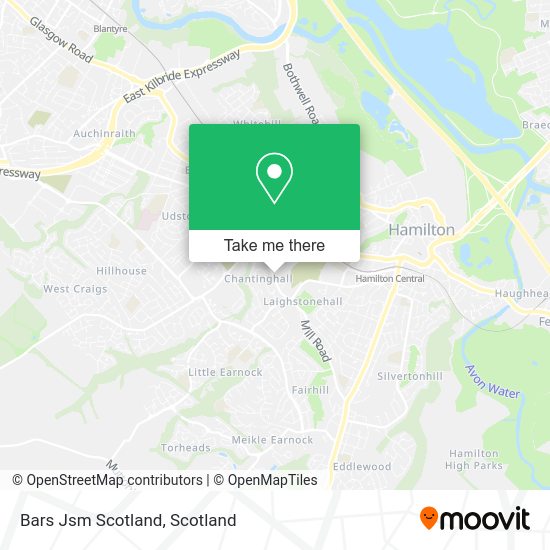 Bars Jsm Scotland map