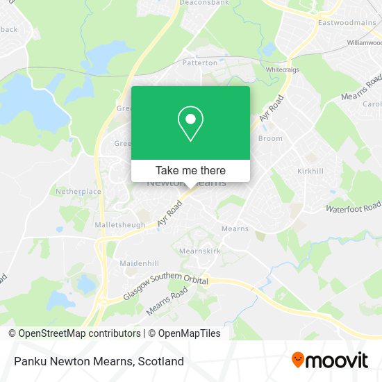 Panku Newton Mearns map