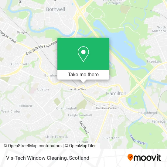 Vis-Tech Window Cleaning map