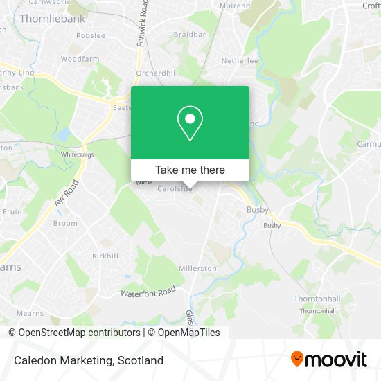 Caledon Marketing map