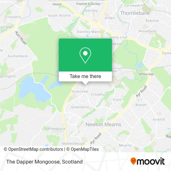 The Dapper Mongoose map
