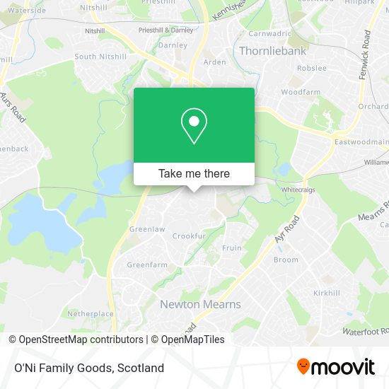 O'Ni Family Goods map