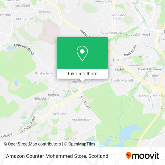 Amazon Counter-Mohammed Store map
