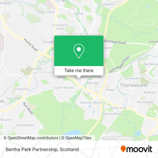 Bertha Park Partnership map