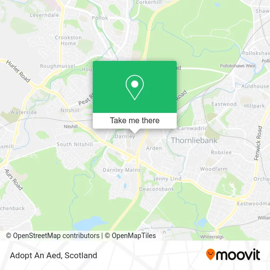 Adopt An Aed map