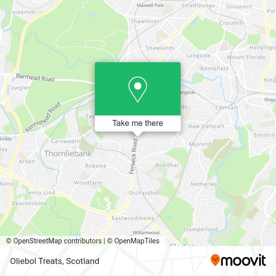 Oliebol Treats map