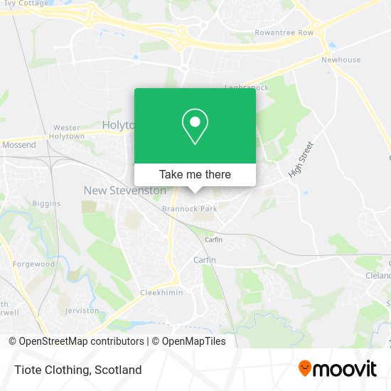 Tiote Clothing map