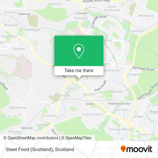 Steet Food (Scotland) map