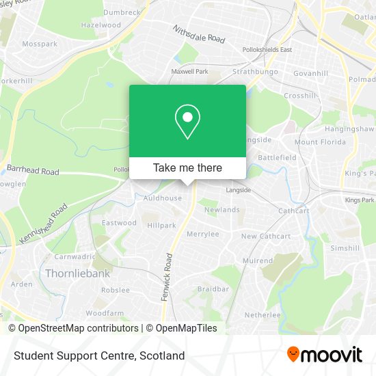 Student Support Centre map
