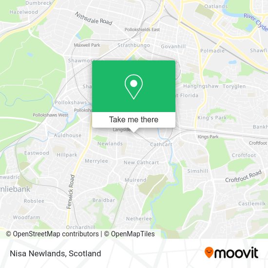 Nisa Newlands map