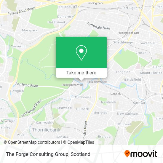 The Forge Consulting Group map