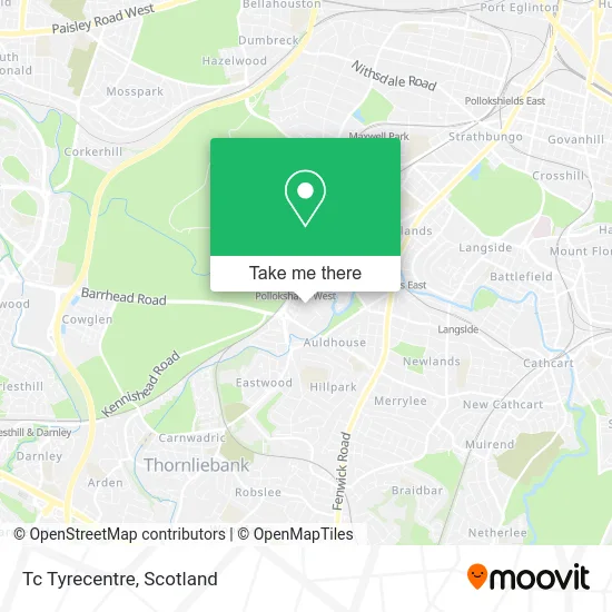 Tc Tyrecentre map