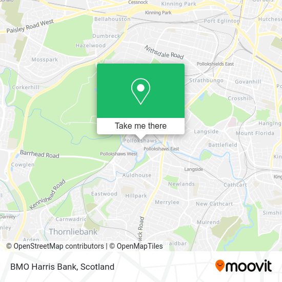 BMO Harris Bank map