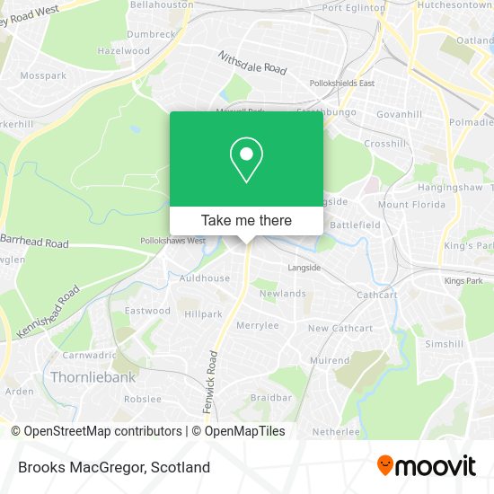Brooks MacGregor map