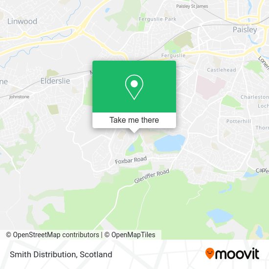 Smith Distribution map