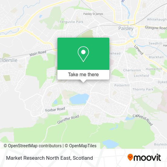 Market Research North East map