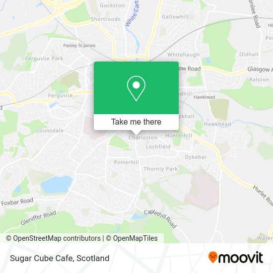Sugar Cube Cafe map