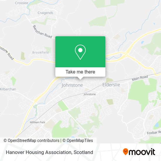 Hanover Housing Association map