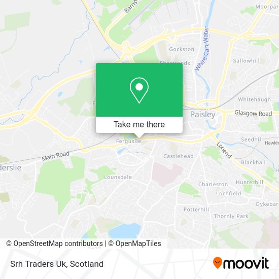 Srh Traders Uk map